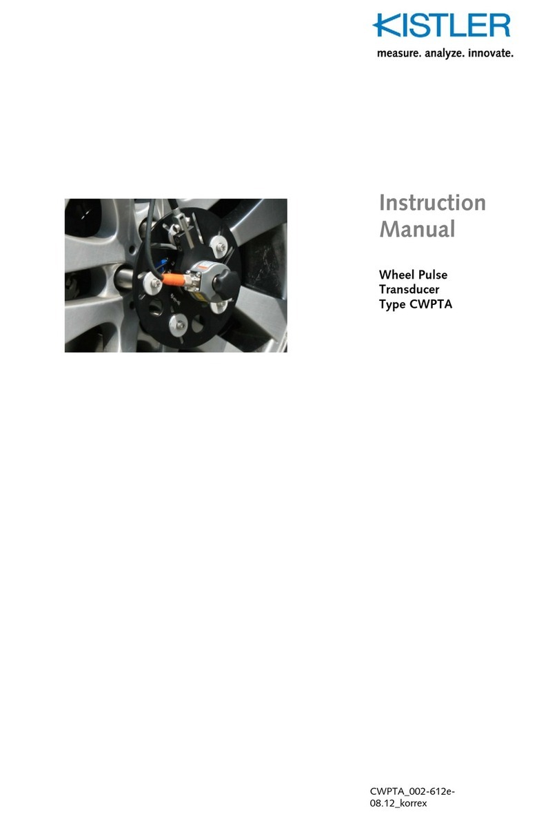 Kistler CWPTA instruction manual
