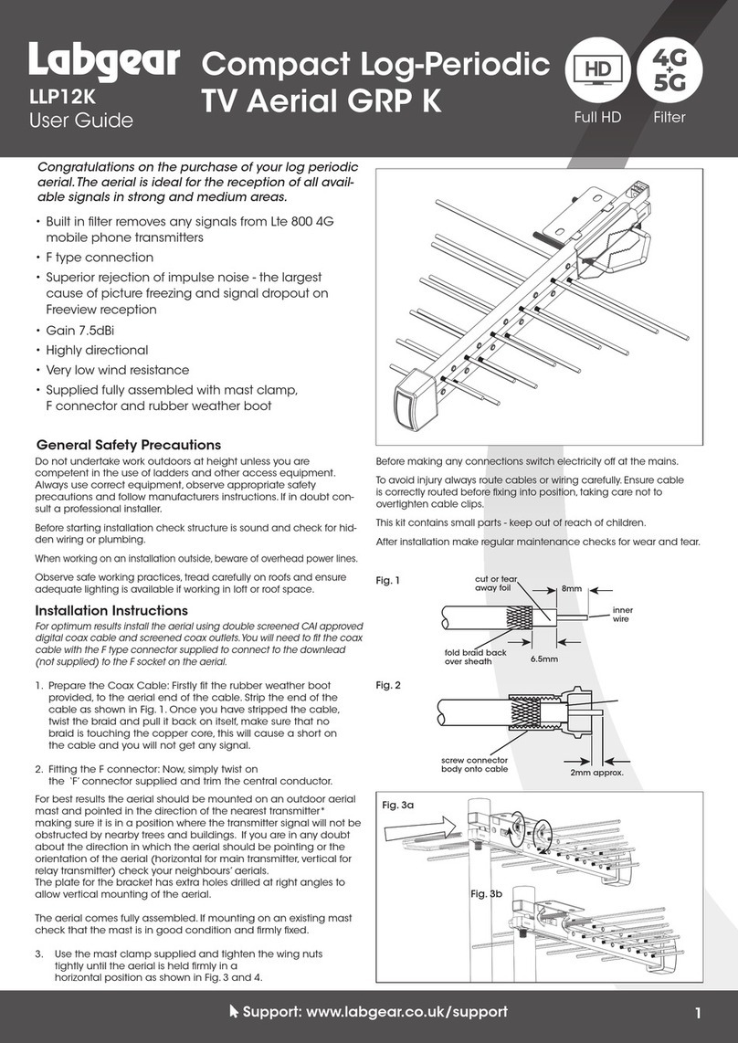 Labgear LLP12K User manual