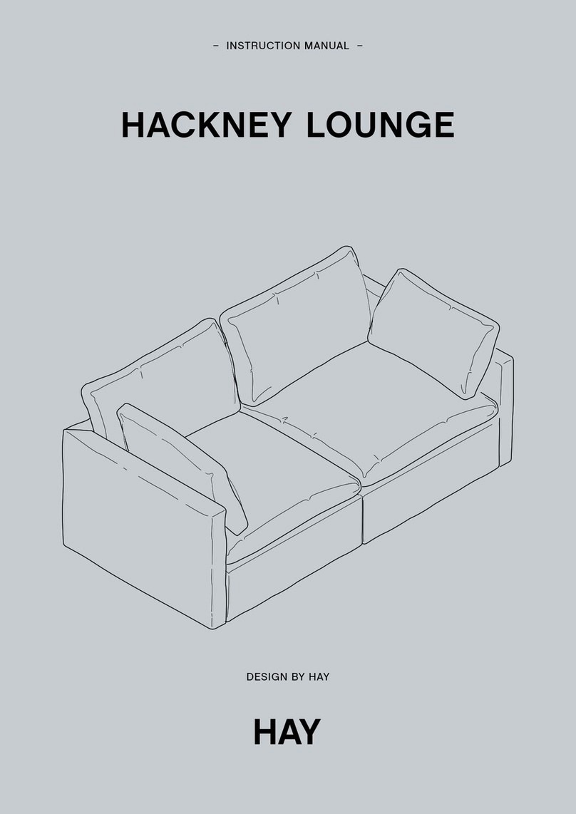 Hay HACKNEY LOUNGE User manual