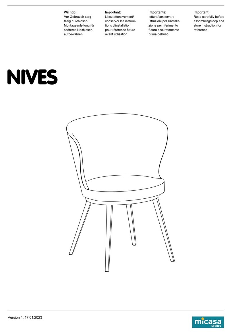 Micasa NIVES quick start guide