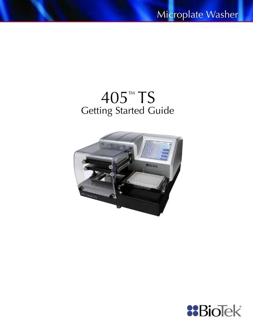 Bio-Tek 405 TS Getting started guide
