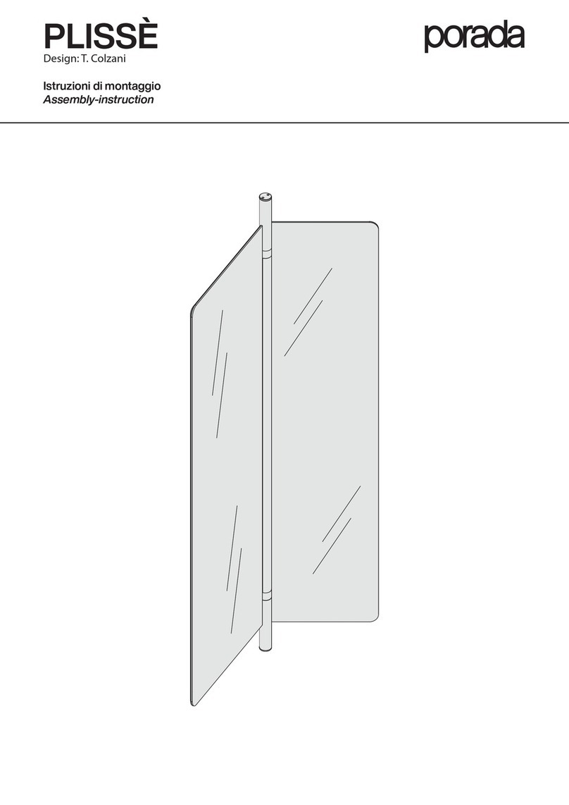 porada PLISSE User manual