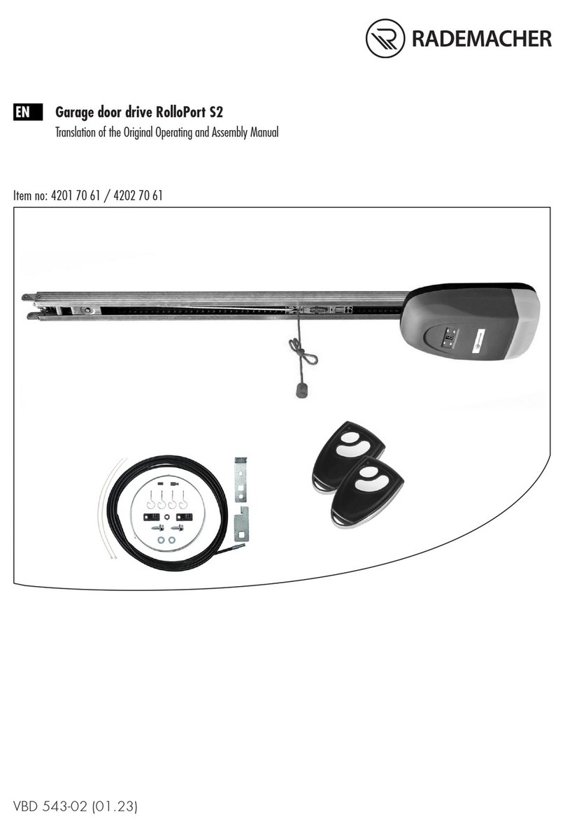 RADEMACHER RolloPort S2 User manual