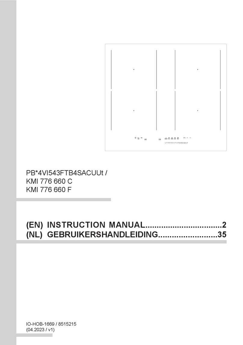 Amica PB 4VI543FTB4SACUUt Series instruction manual Amica PB 4VI543FTB4SACUUt Series instruction manual