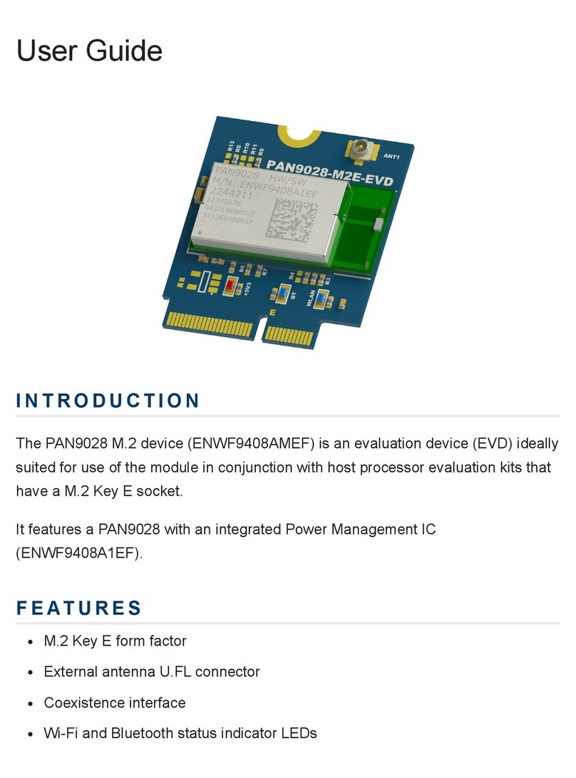 Element14 PAN9028 M.2 user guide