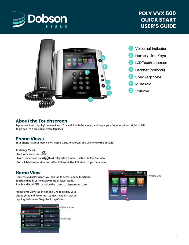 Poly VVX 500 Setup guide