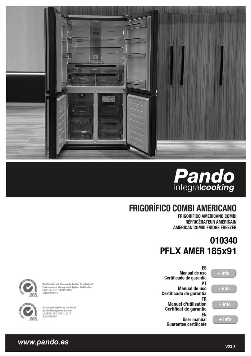 Pando PFLX AMER 185x91 user manual