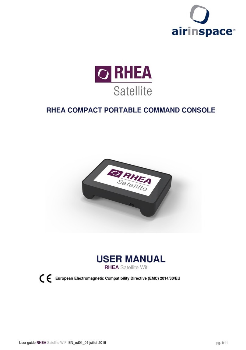 airinspace RHEA Satellite user manual