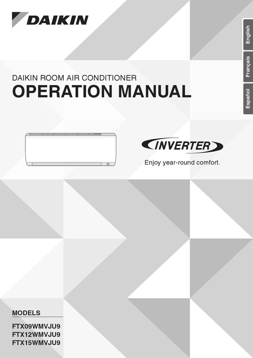 Daikin FTX09WMVJU9 User manual