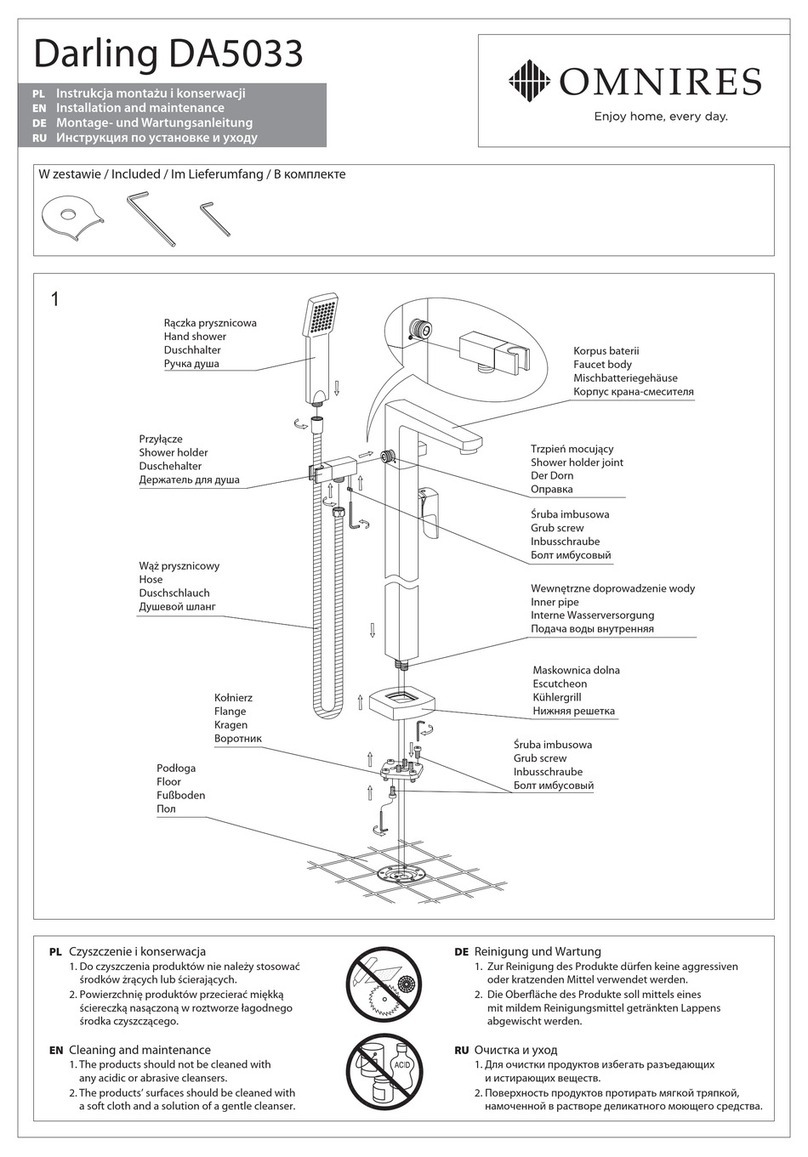 Omnires Darling DA5033 Instruction Manual