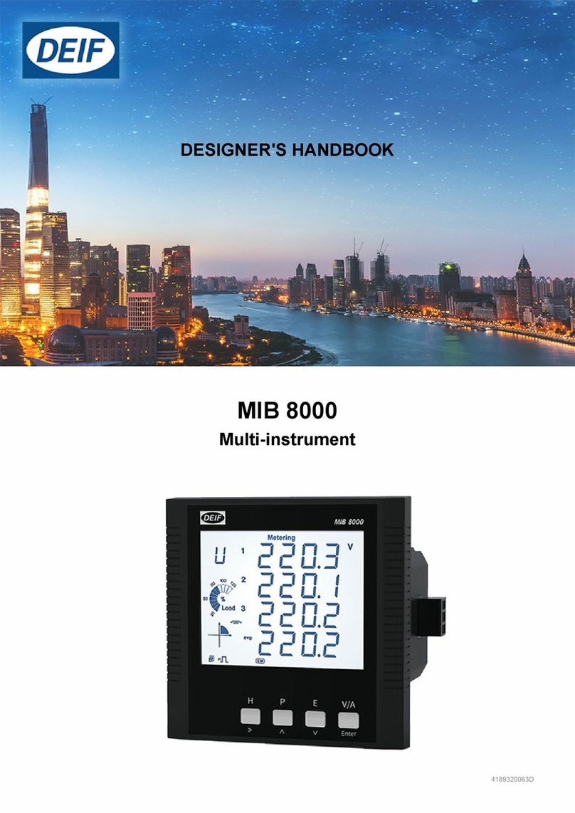 Deif MIB 8000 Designers handbook