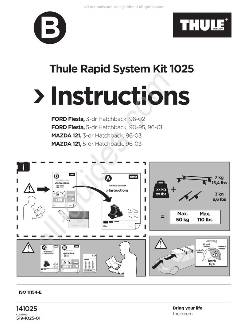 Thule 1025 instructions