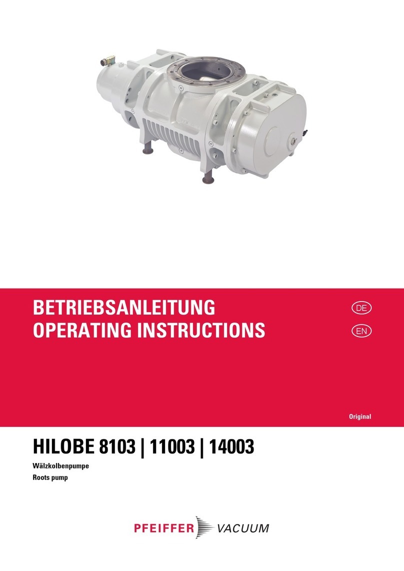 Pfeiffer Vacuum HILOBE 8103 operating instructions