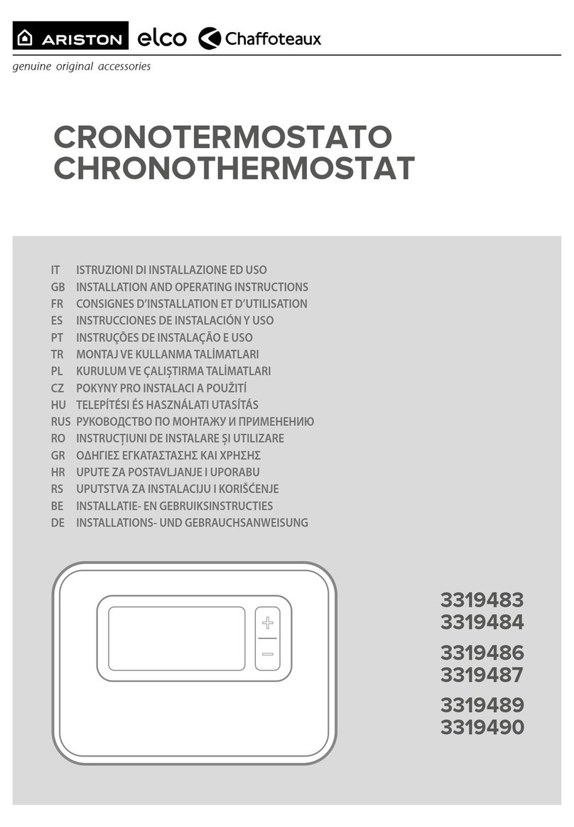 Ariston 3319483 User manual