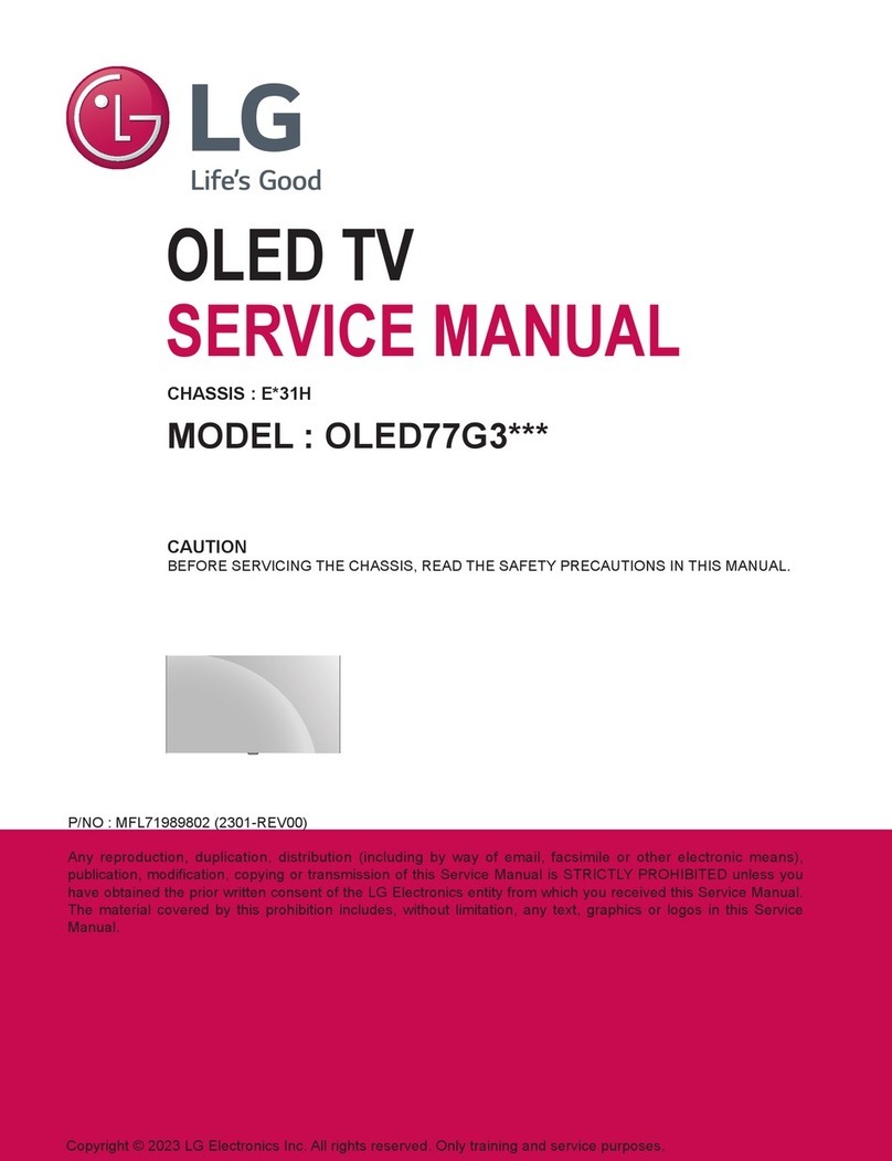 LG OLED77G3 Series Service manual