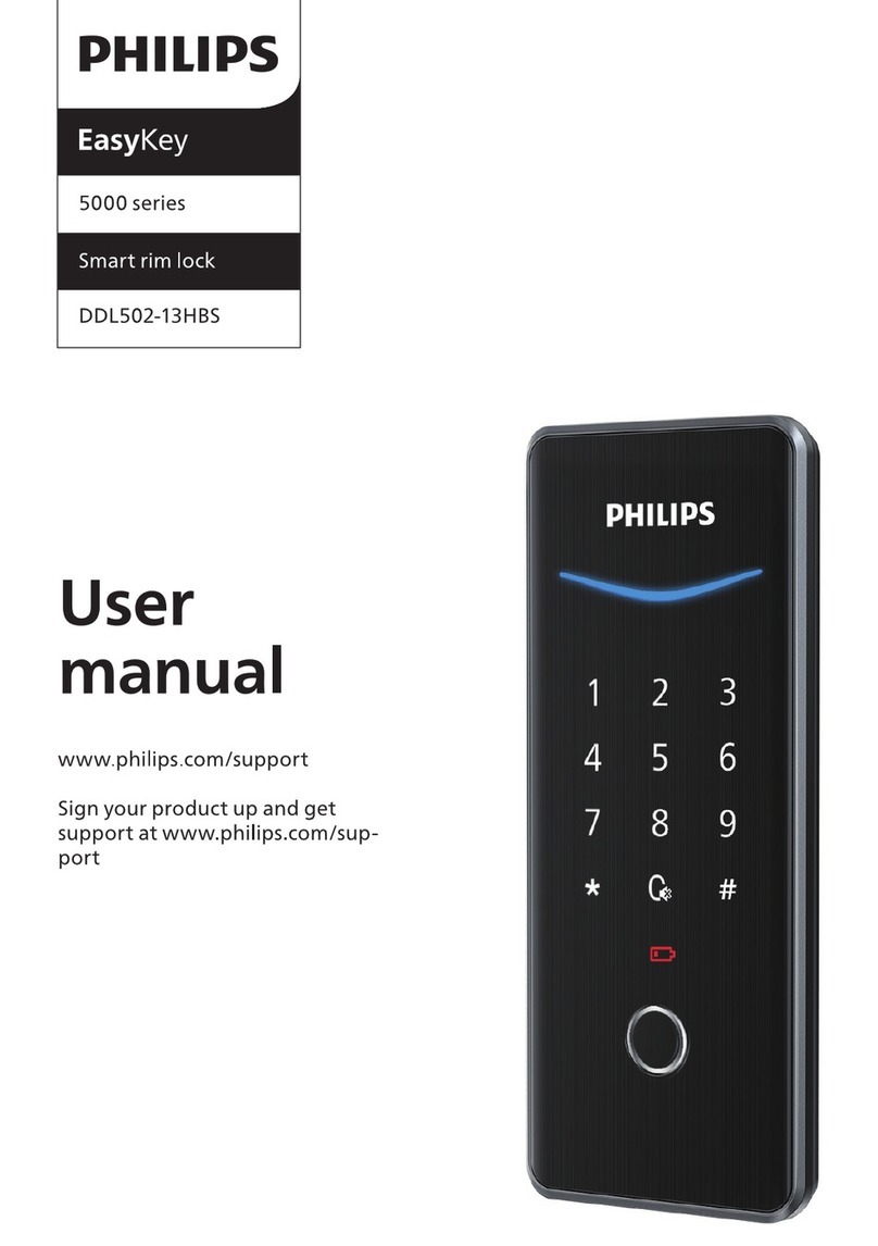 Philips EasyKey 5000 Series User manual