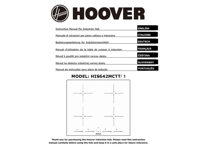 Hoover HIS642MCTT/1 User manual