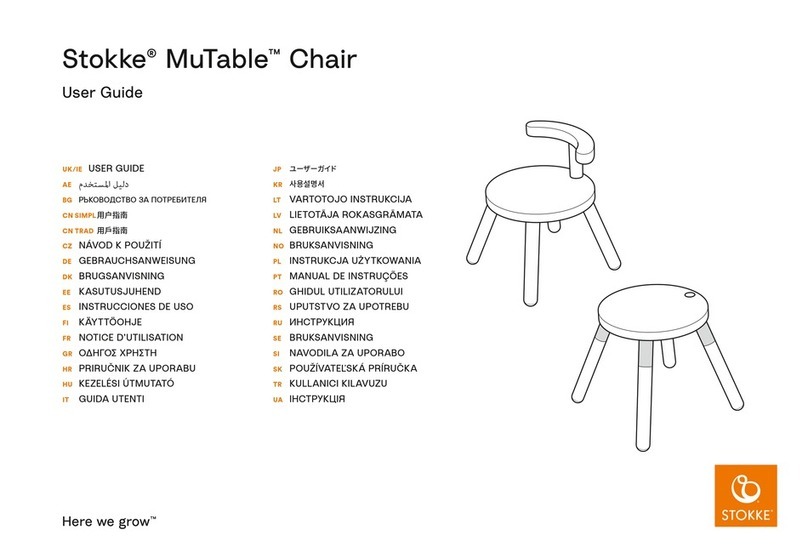 Stokke MuTable Chair user guide