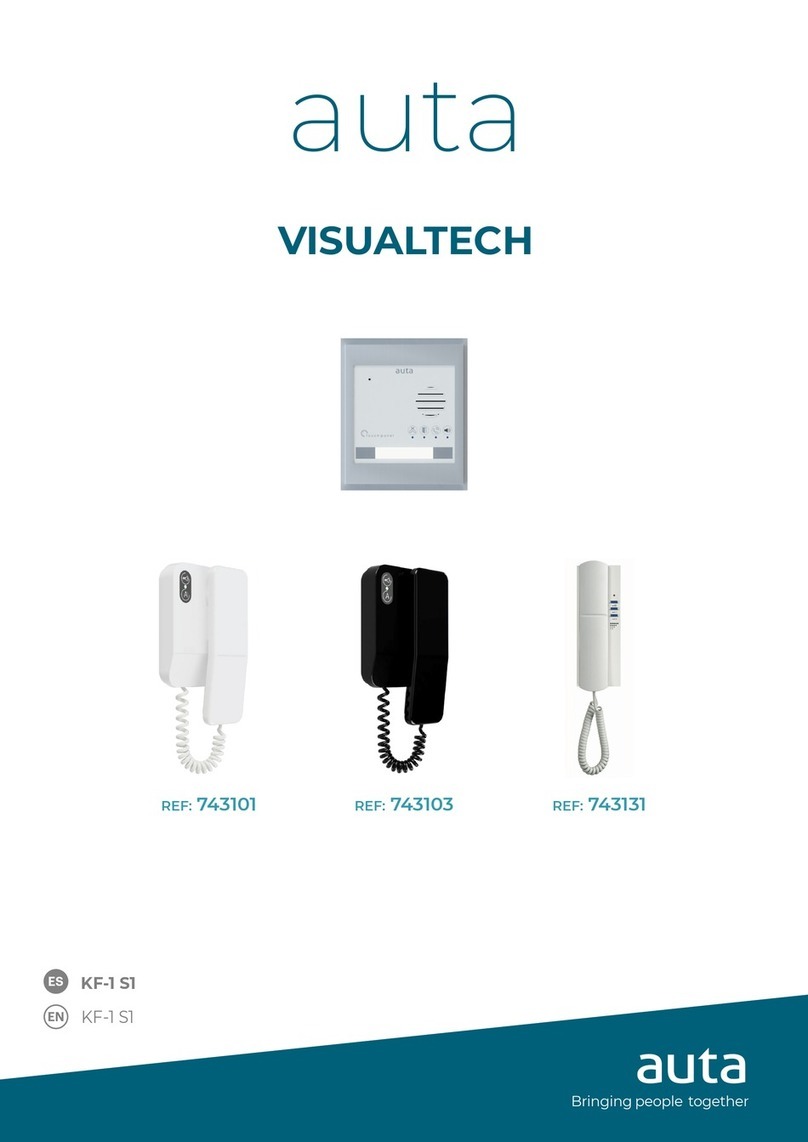 Auta VISUALTECH 743101 quick start guide