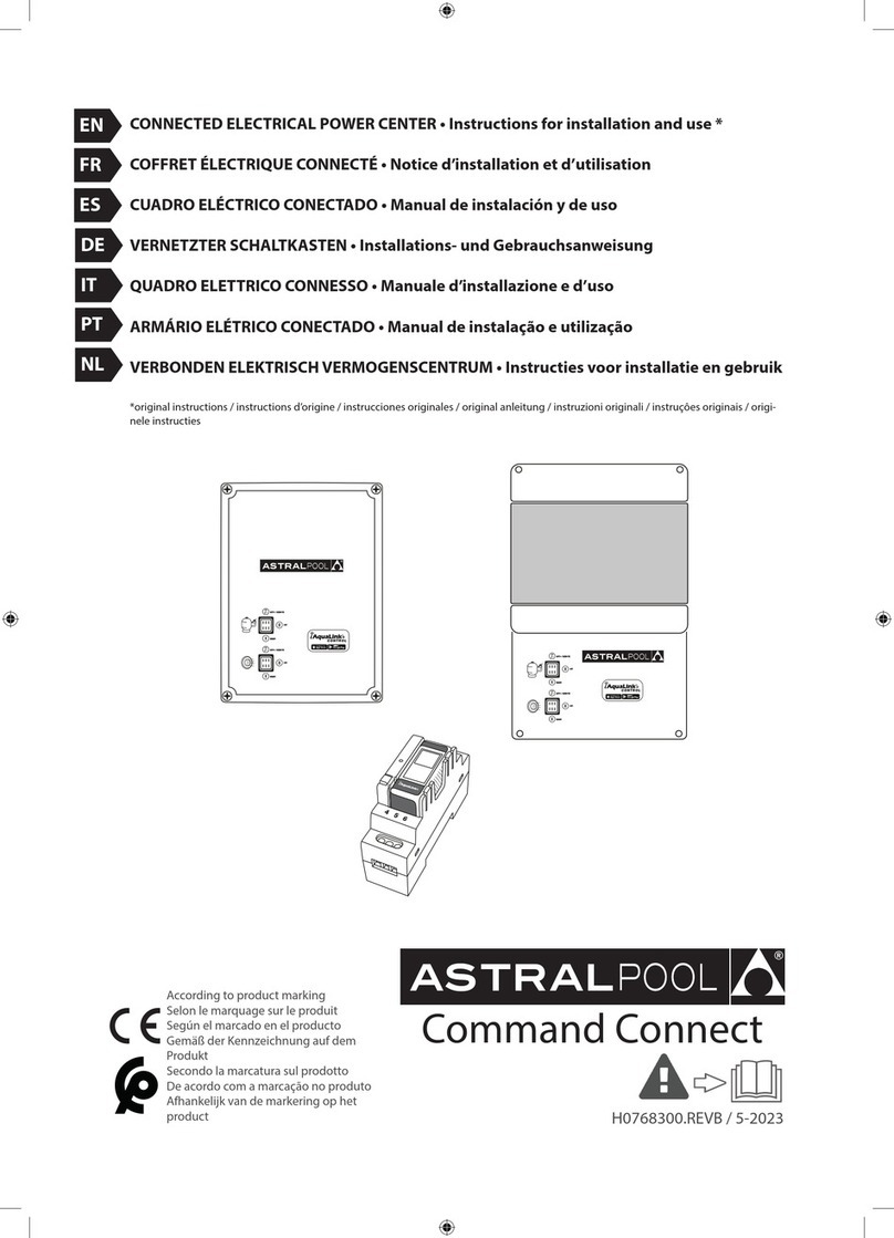 Astral Pool Command Connect Compact Instructions for installation and use