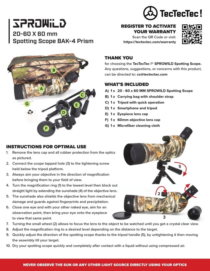 TecTecTec SPROWILD quick start guide TecTecTec SPROWILD quick start guide