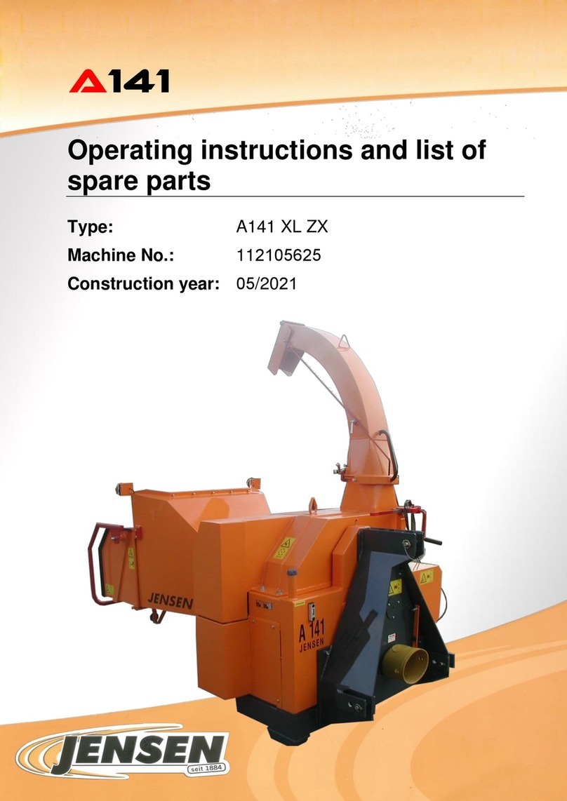 Jensen A141 XL ZX User manual