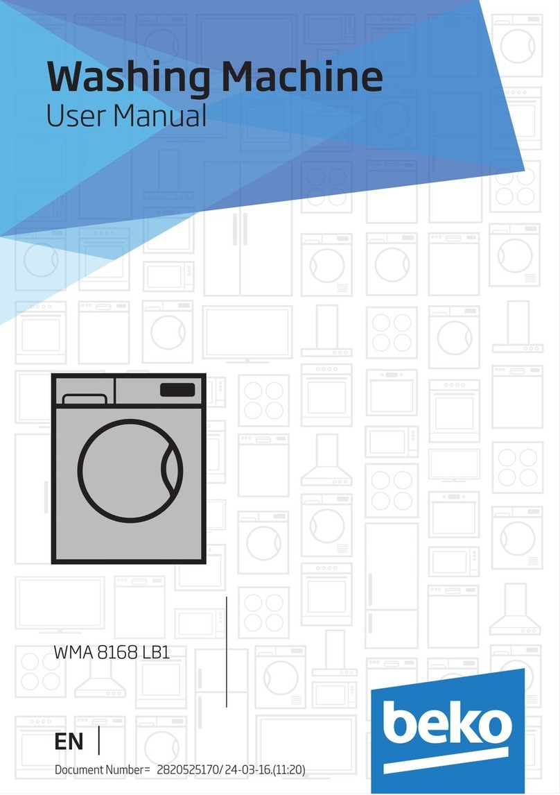 Smeg WMA 8168 LB1 User manual