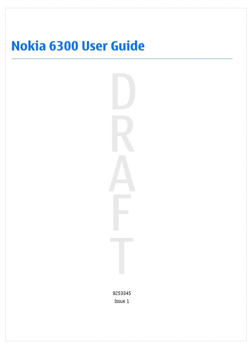Nokia 6300 User manual
