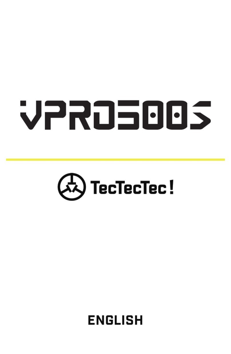 TecTecTec VPRO500S manual