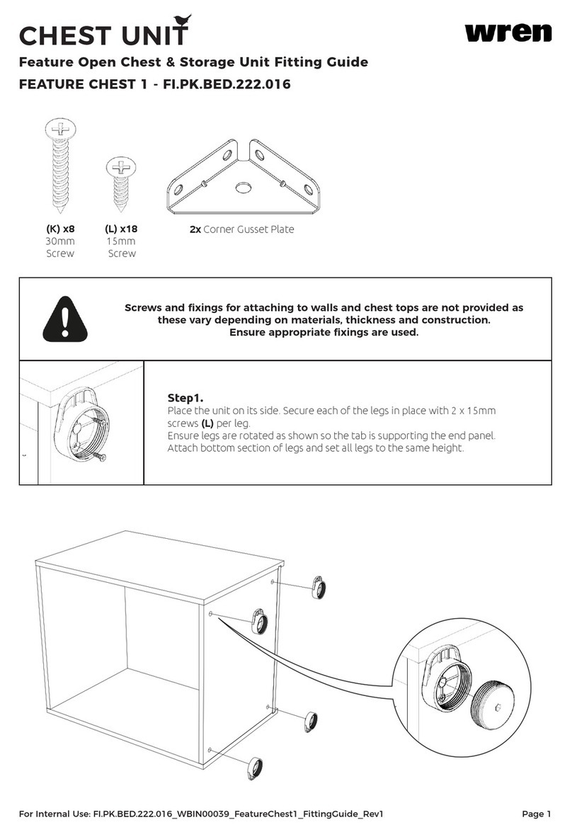 Wren FEATURE CHEST 1 User manual Wren FEATURE CHEST 1 User manual