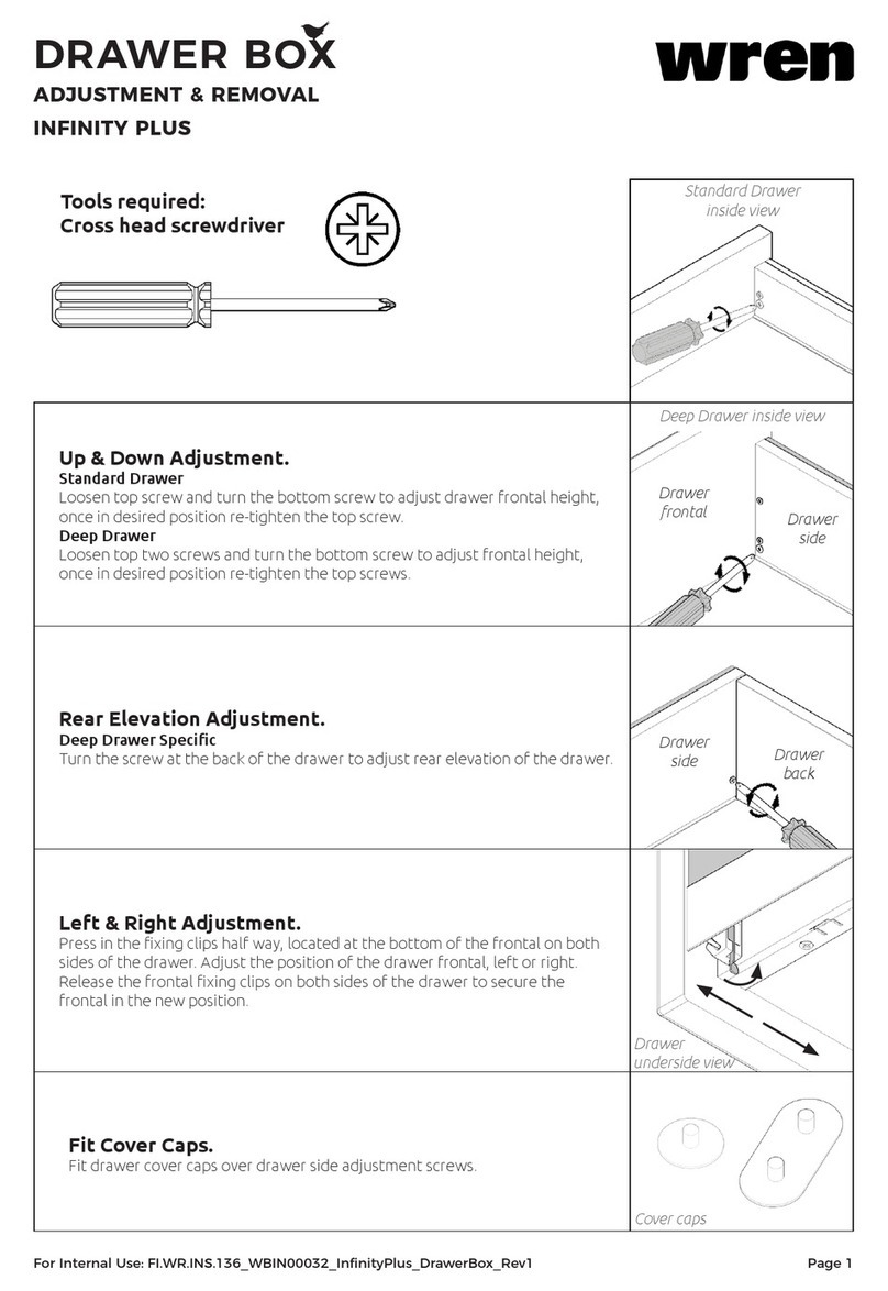 Wren INFINITY PLUS Assembly instructions