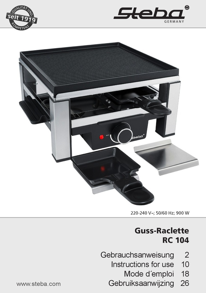 Steba RC 104 Instructions for use