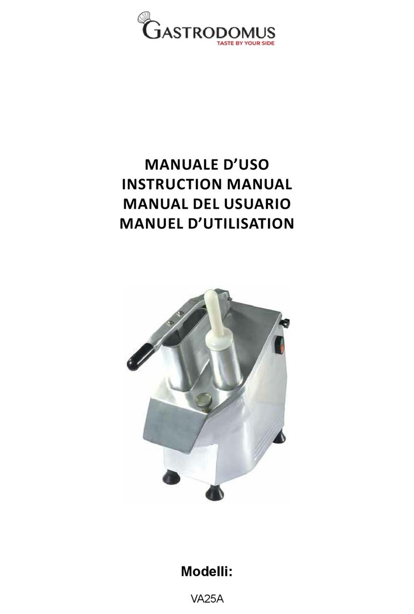 Gastrodomus VA25A instruction manual