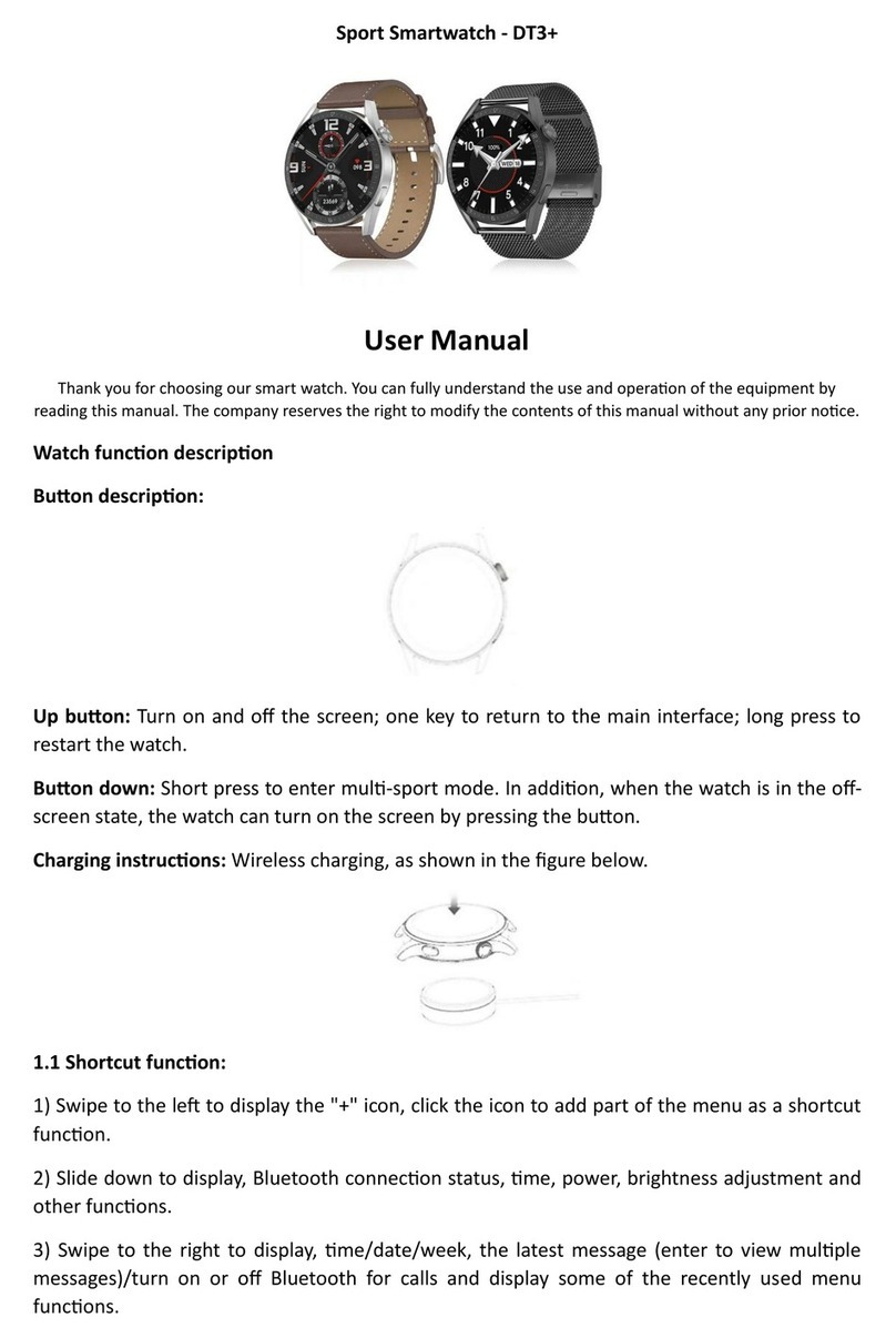 tekkiwear DT3+ user manual