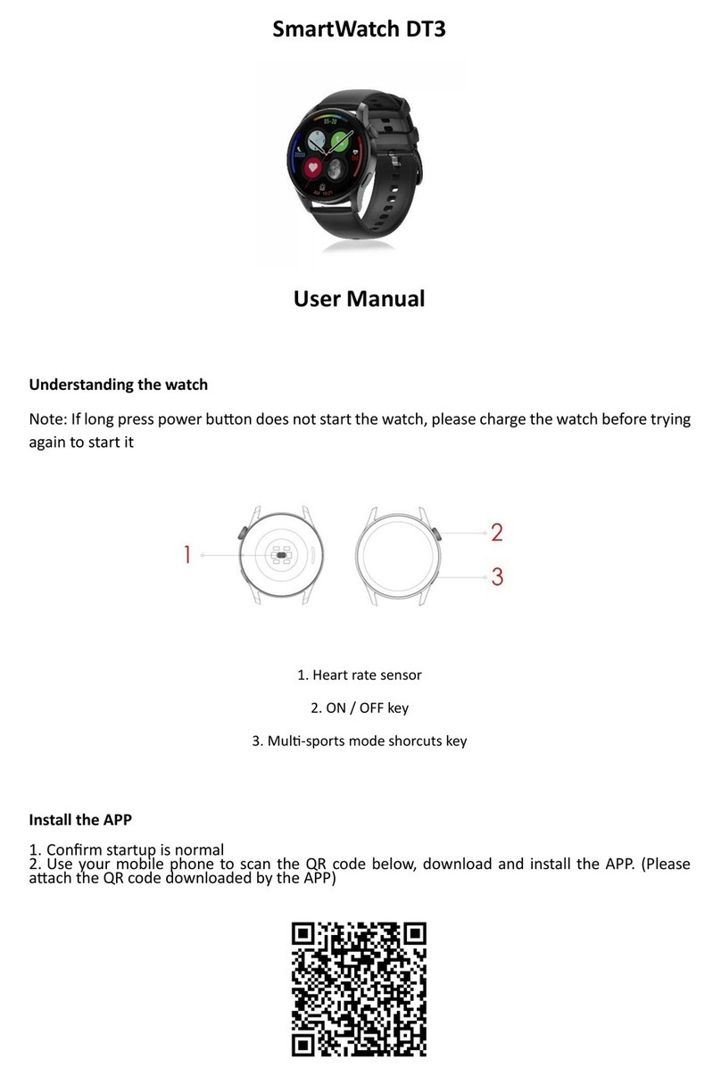 tekkiwear DT3 user manual