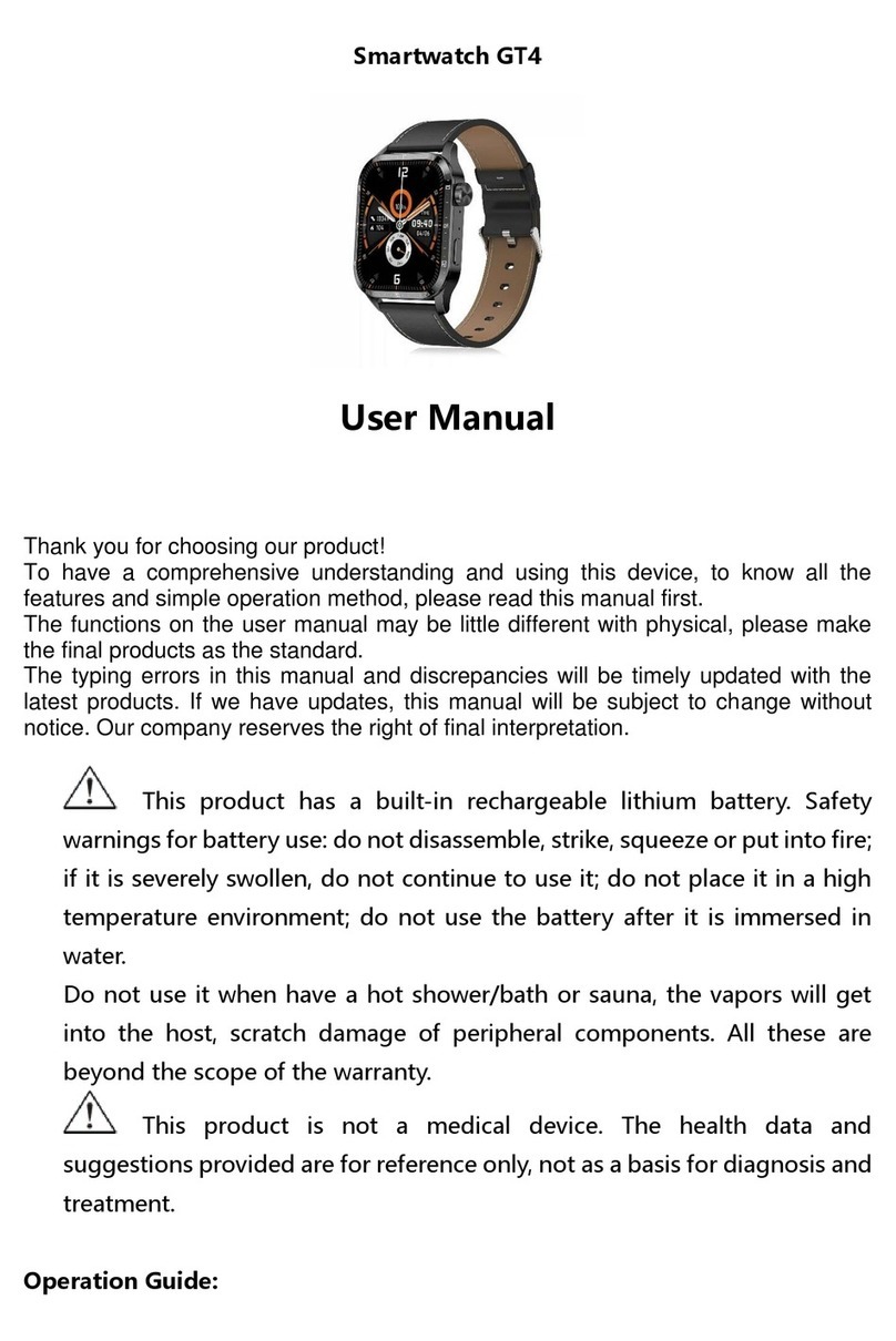 tekkiwear GT4 user manual