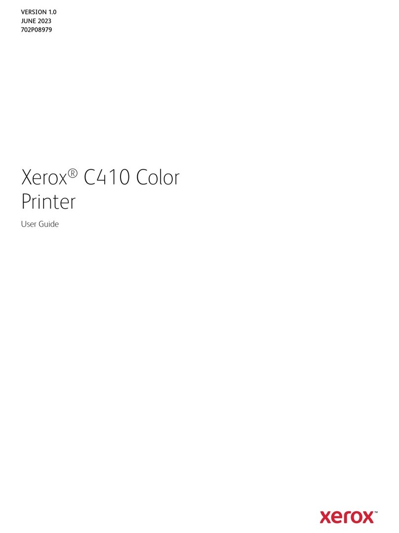 Xerox C410 User manual