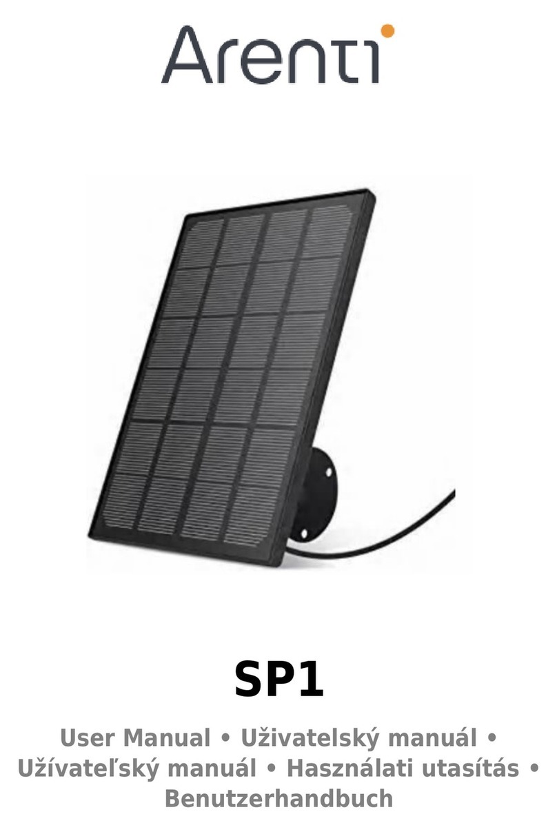 Arenti SP1 User manual