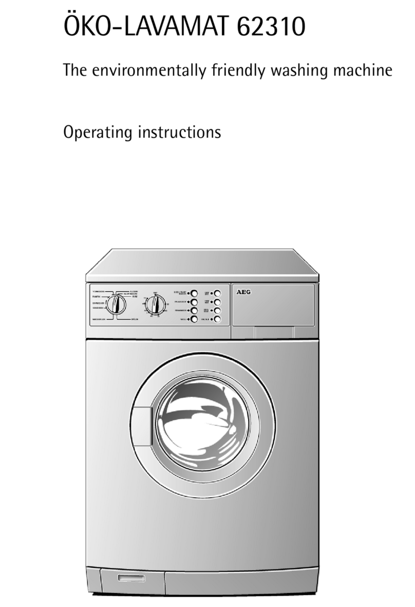 AEG OKO-LAVAMAT 62310 User manual