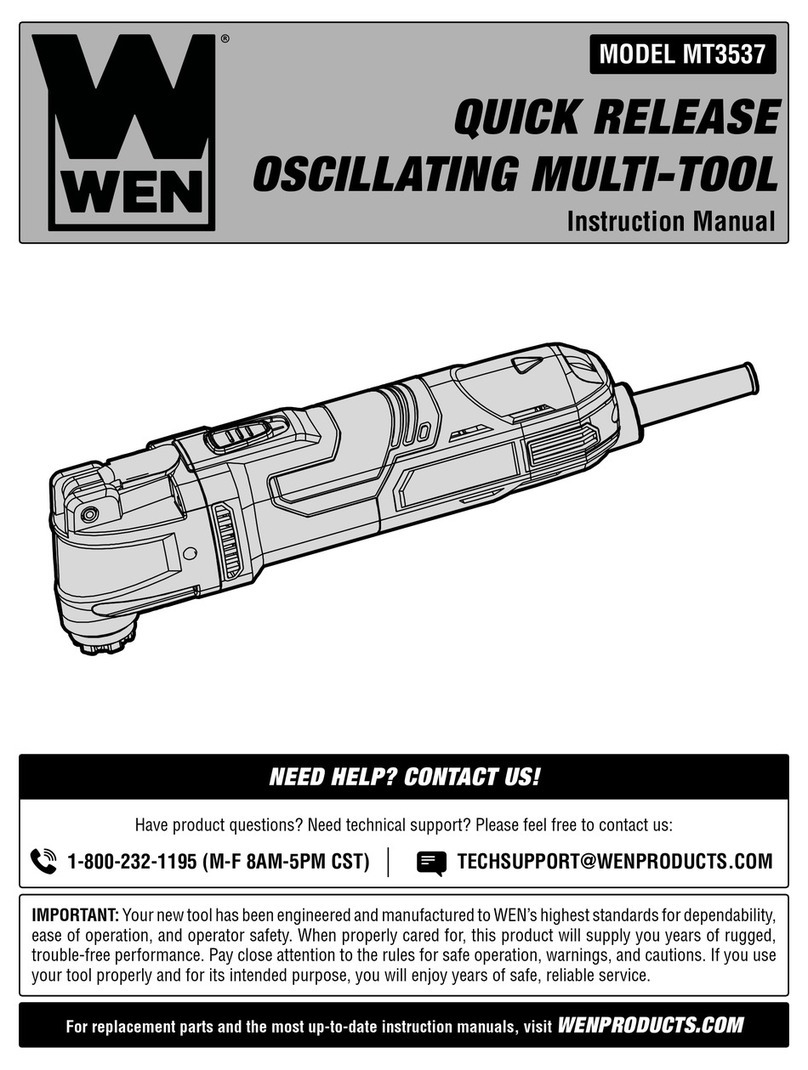 Wen MT3537 User manual
