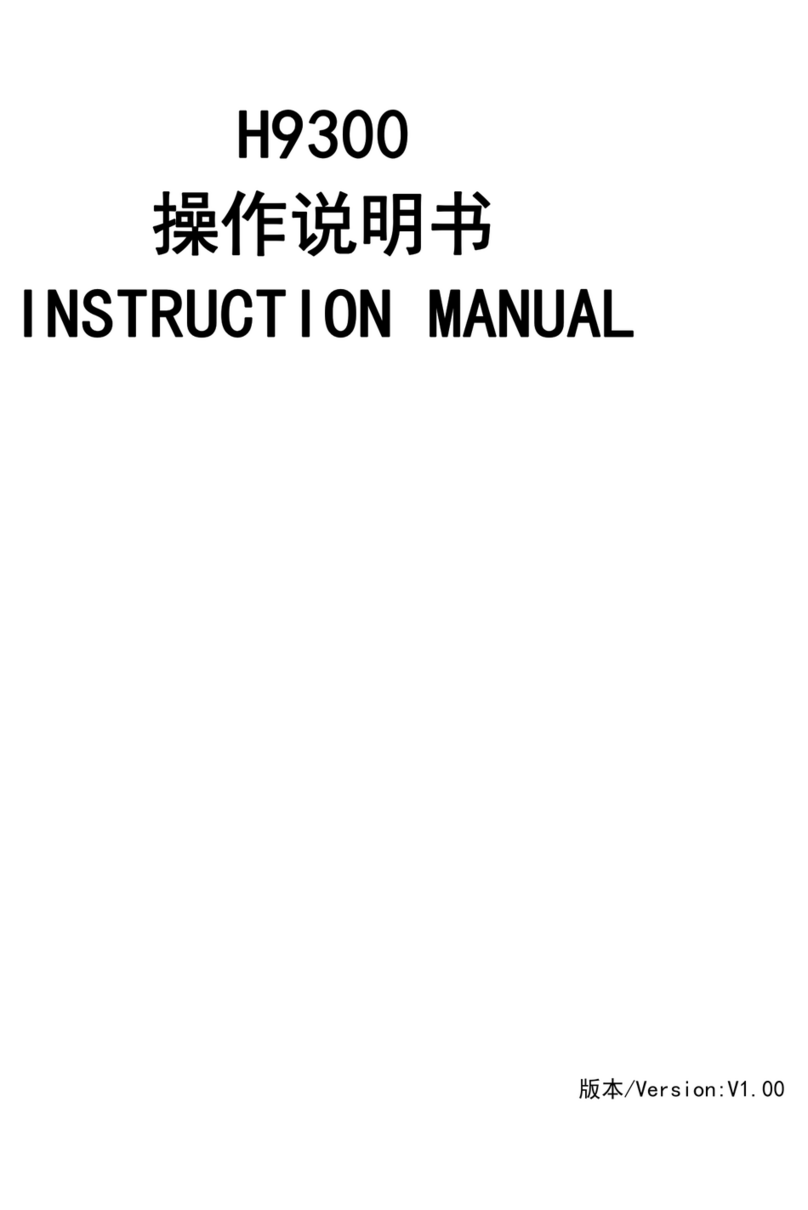Hikari H9300 Series User manual