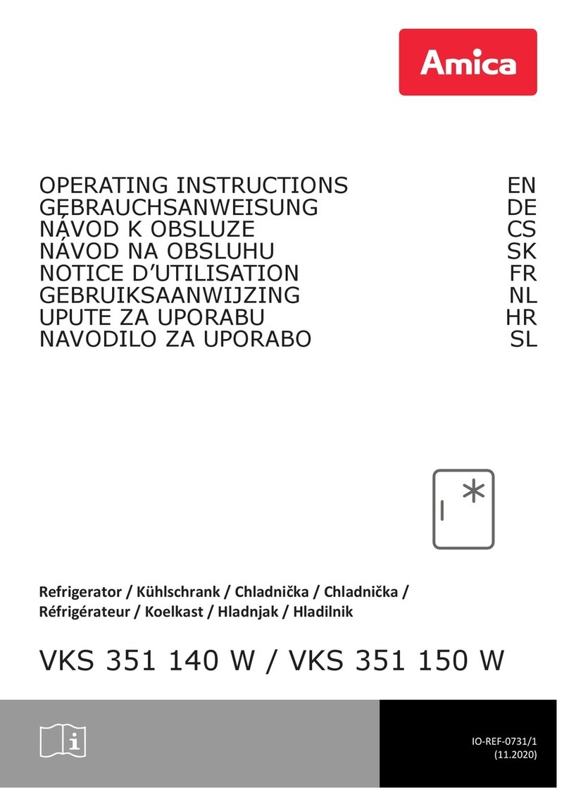 Amica VKS 351 140 W User manual