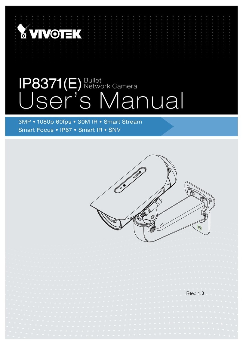 Vivotek IP8371 User manual