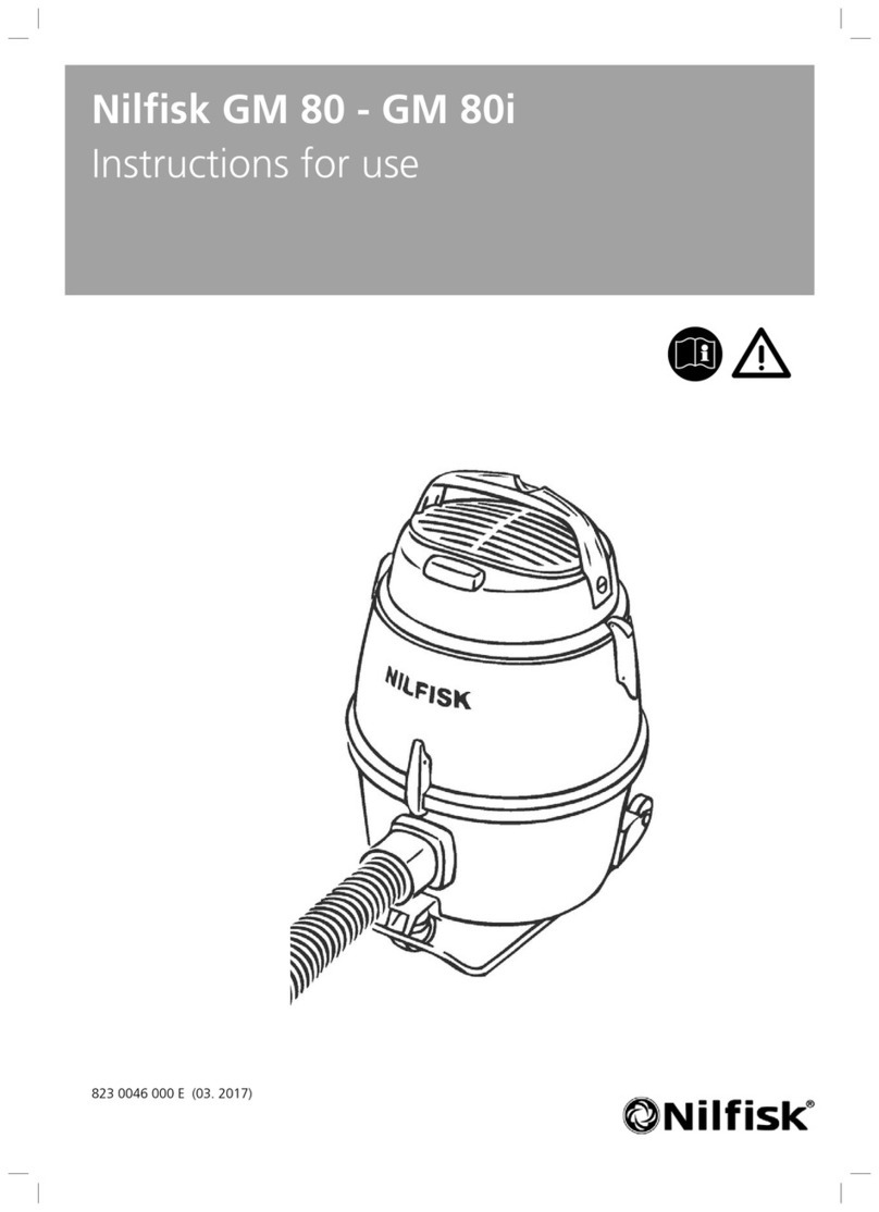 Nilfisk-Advance GM 80i User manual
