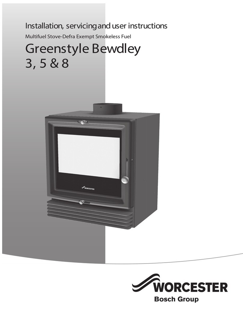 Bosch Worcester Greenstyle Bewdley 8 Installation, servicing and user instructions