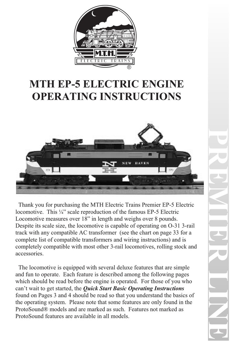 MTHTrains PREMIER MTH EP-5 operating instructions