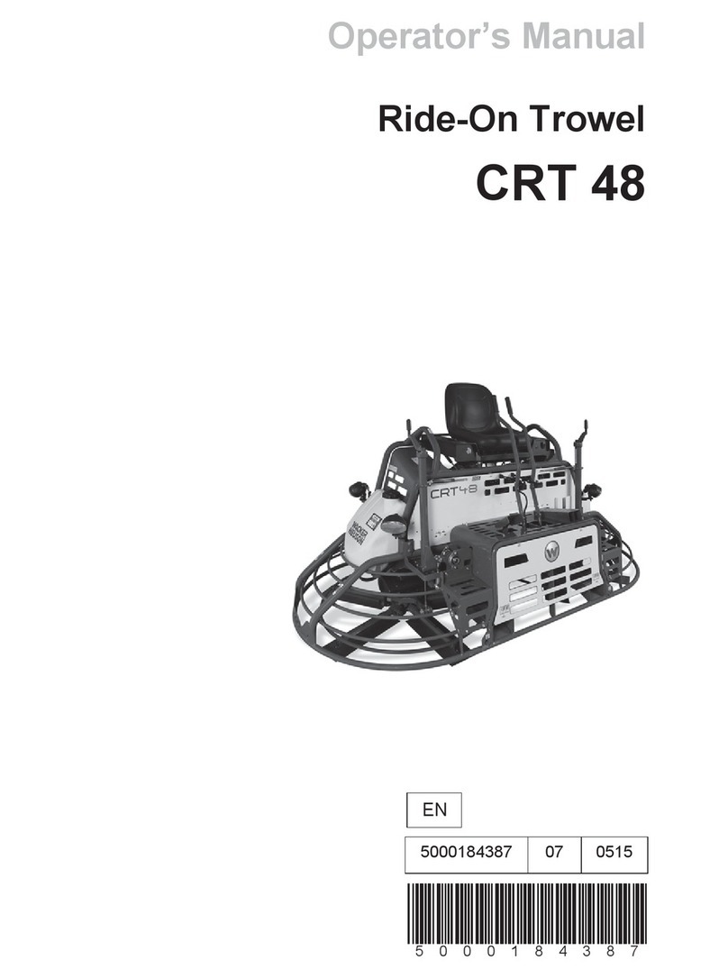 Wacker Neuson CRT 48 User manual Wacker Neuson CRT 48 User manual
