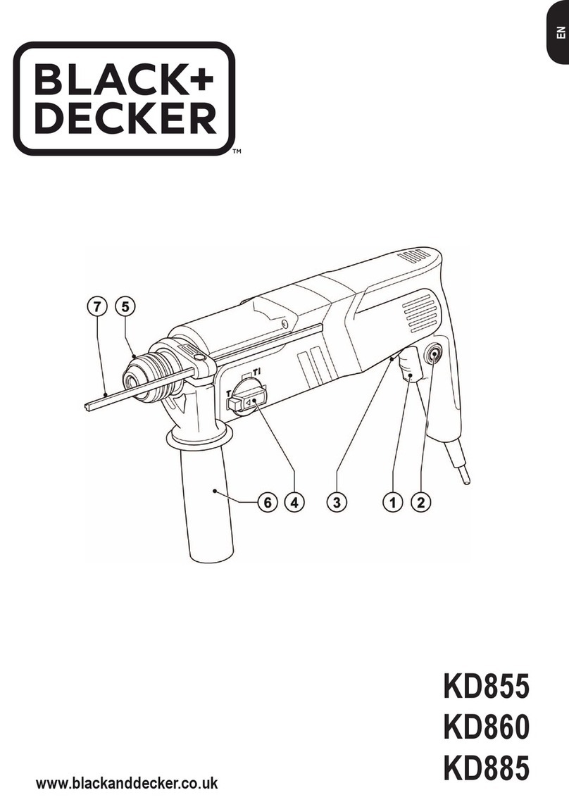 Black & Decker KD860 User manual