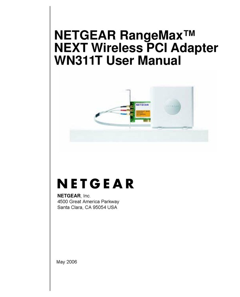 NETGEAR WN311T User manual