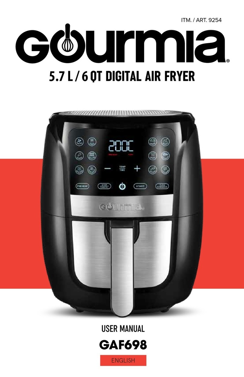 Gourmia 9254 User manual Gourmia 9254 User manual